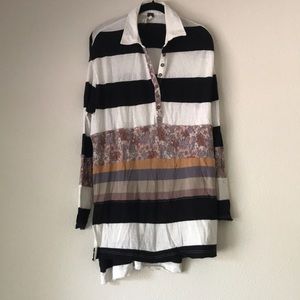 Free people tunic - XS but an oversized fit